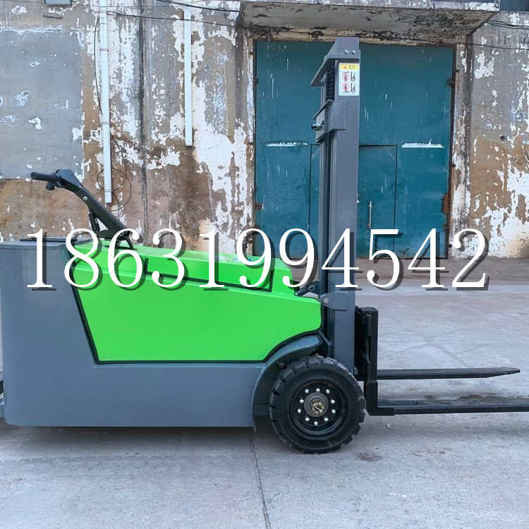 翼城县小型电动叉车1吨2吨步行站驾式电瓶堆高充电装卸车液压升降车铲车